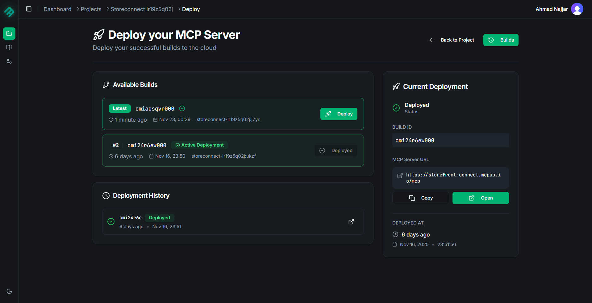 One-Click Deployments